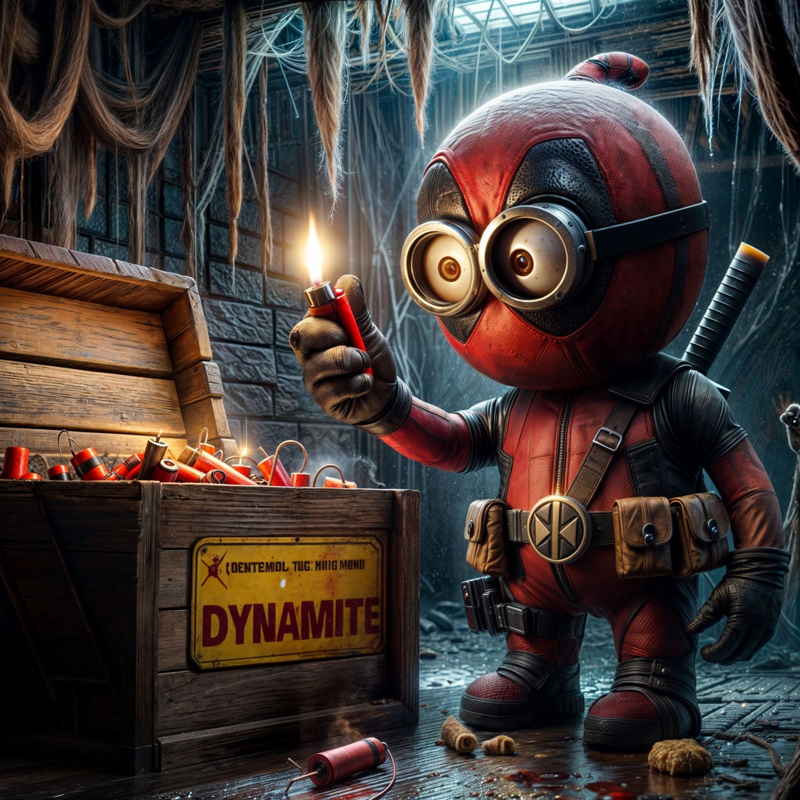 Deadpool Minion Mine Discovery