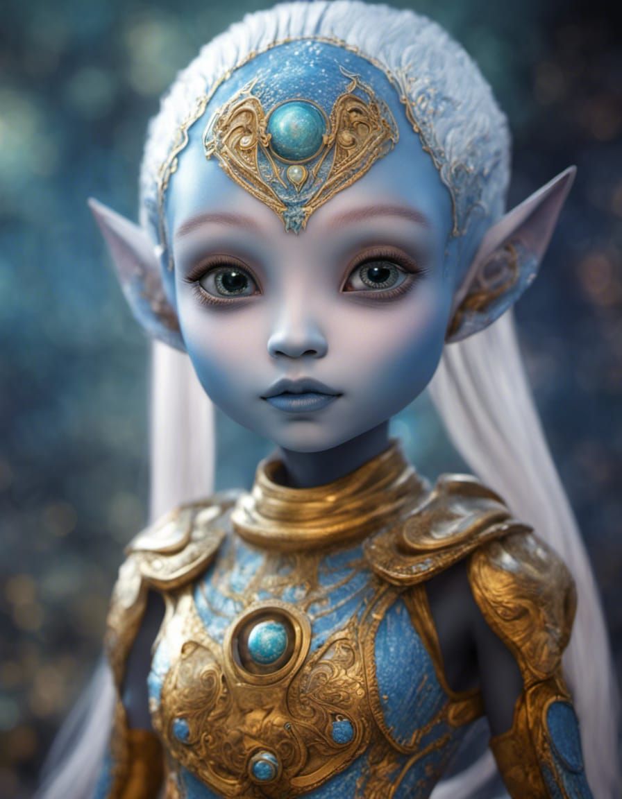 SDXL 1.0: Alien Girl