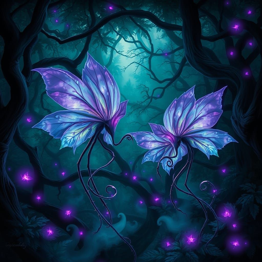 Levitations purpurea  by @MARTCH