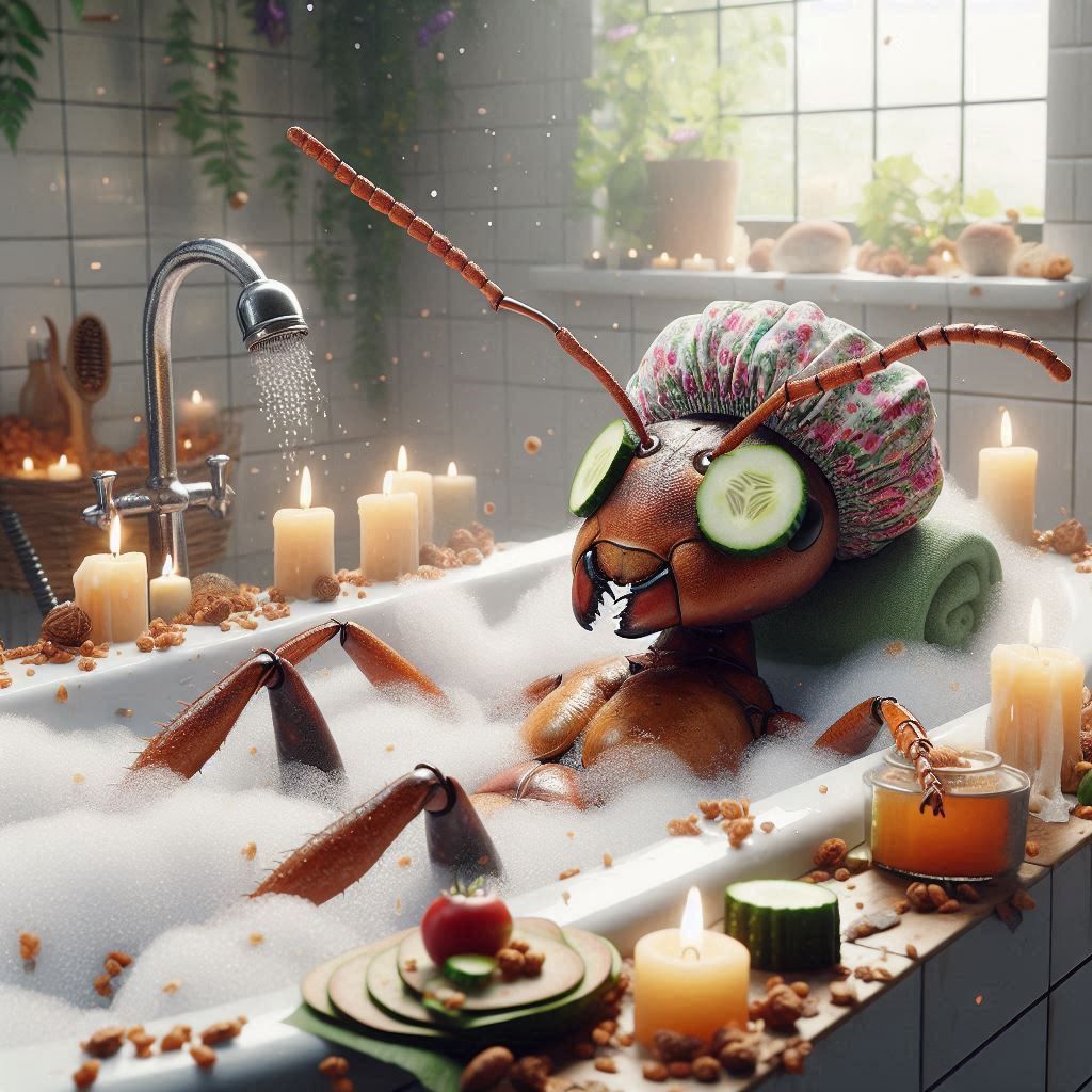 I Have Ants Series: Nice To See At Least One of Us is Comfortable