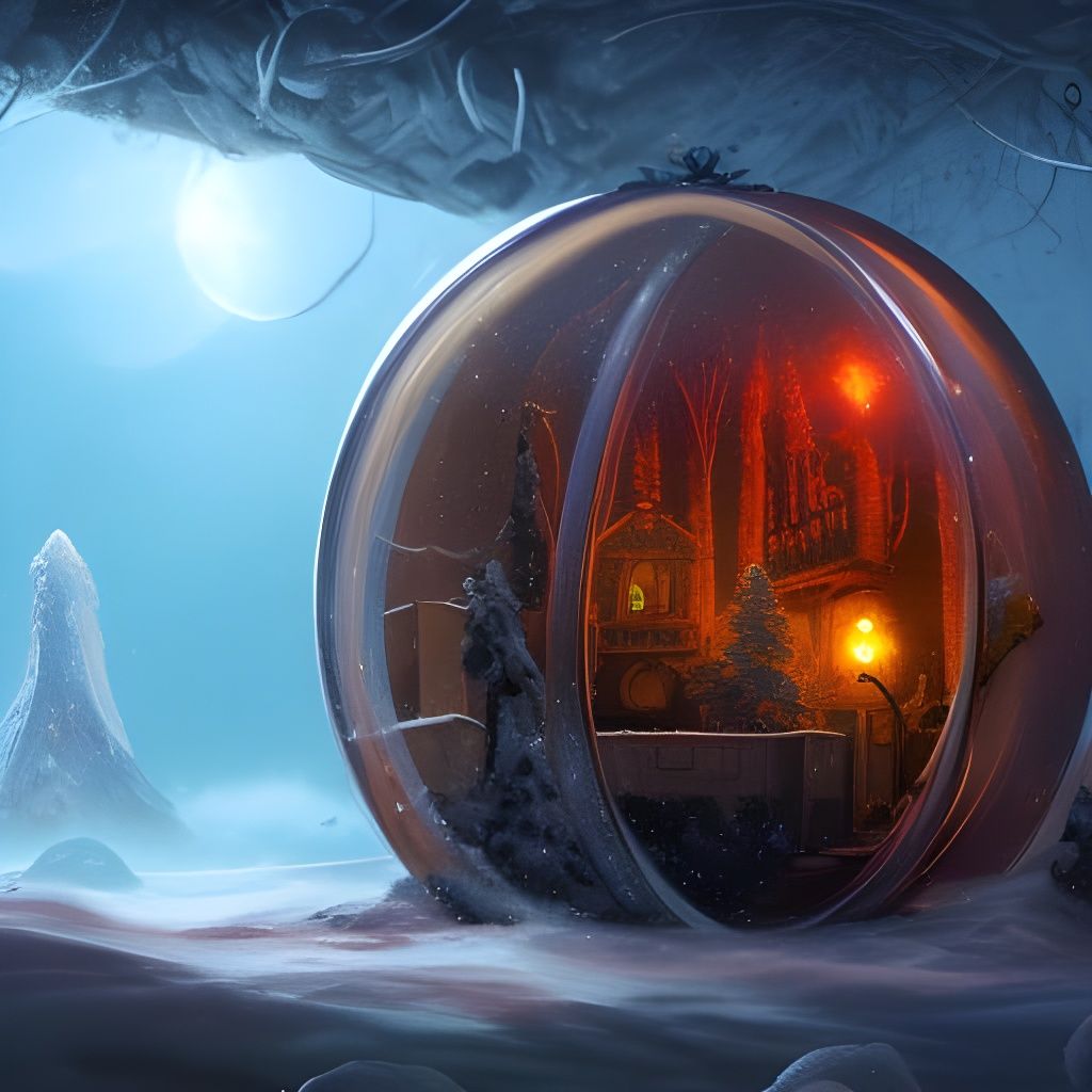 Christmas in a bauble