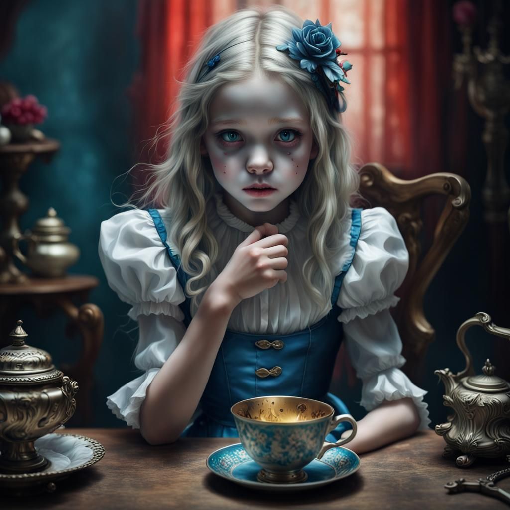 All was not right with Alice.  by @Shywolf