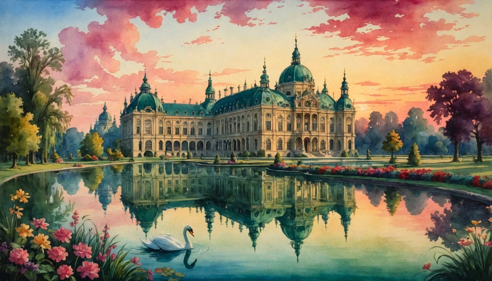 A Grand Palace in Vienna  by @Mister