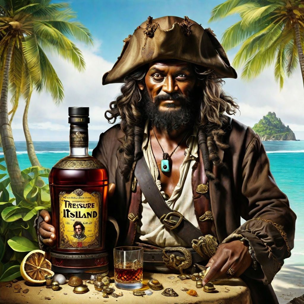 One bottle of rum for you if you find the treasure Island