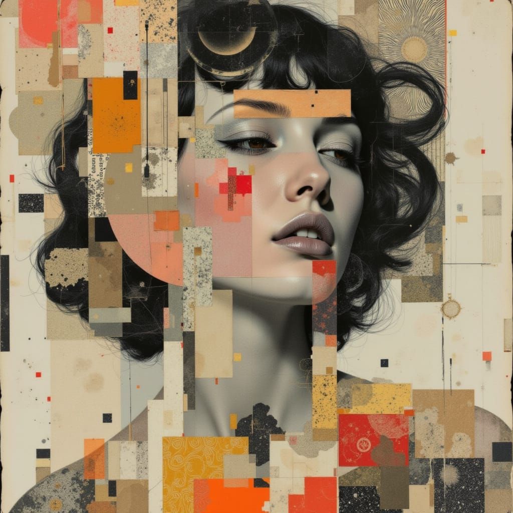 Surreal Portrait of Identity in Ethereal Light