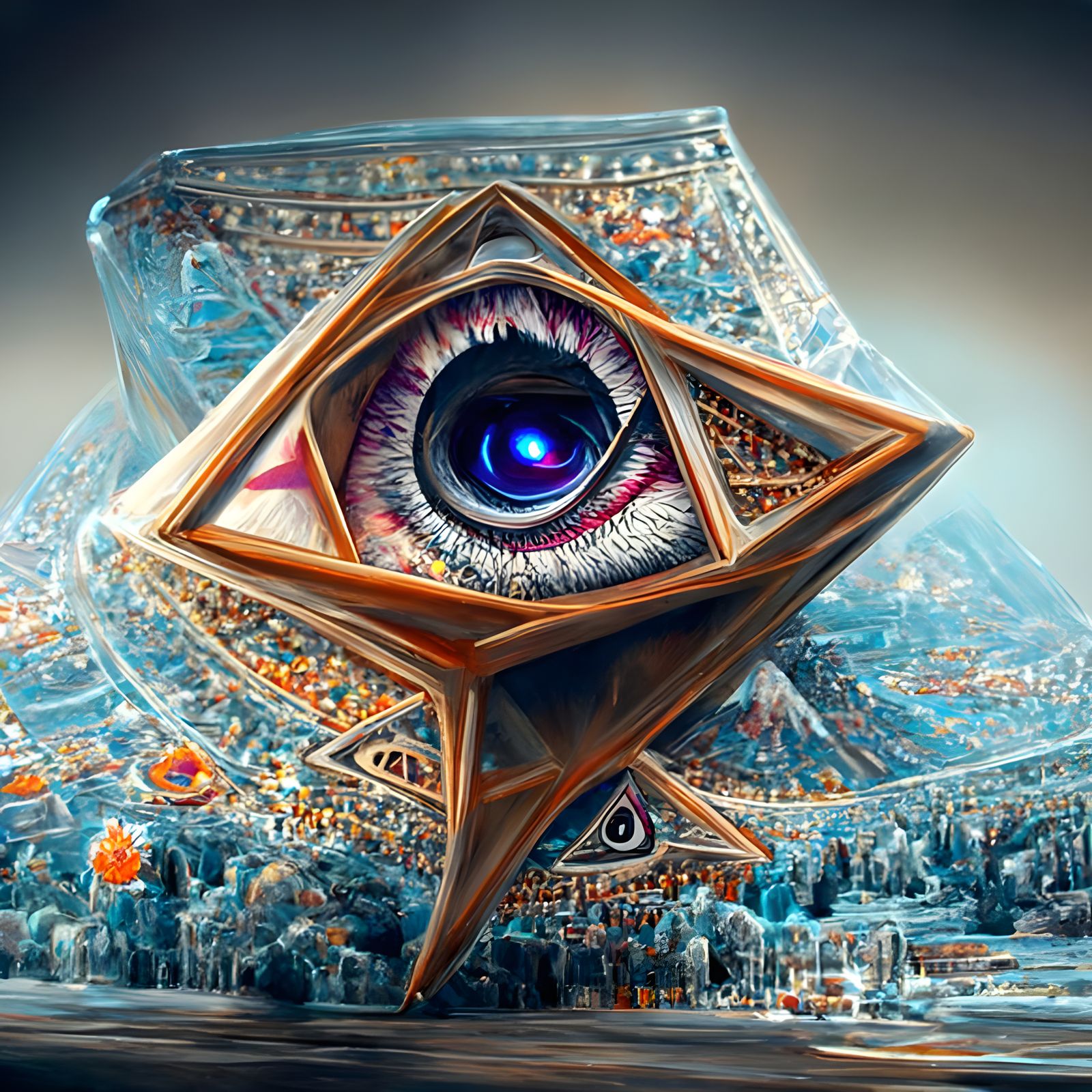 All-Seeing-Eye - AI Generated Artwork - NightCafe Creator