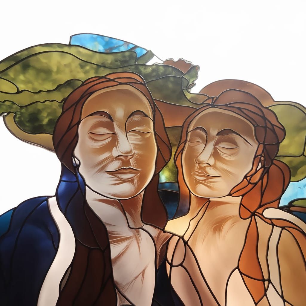 No de papel maché, no de madera, no un fantoche,
sino una mujer que alguna vez vivió, anduvo por ahí y desapareció Pietro Perugino Composici...