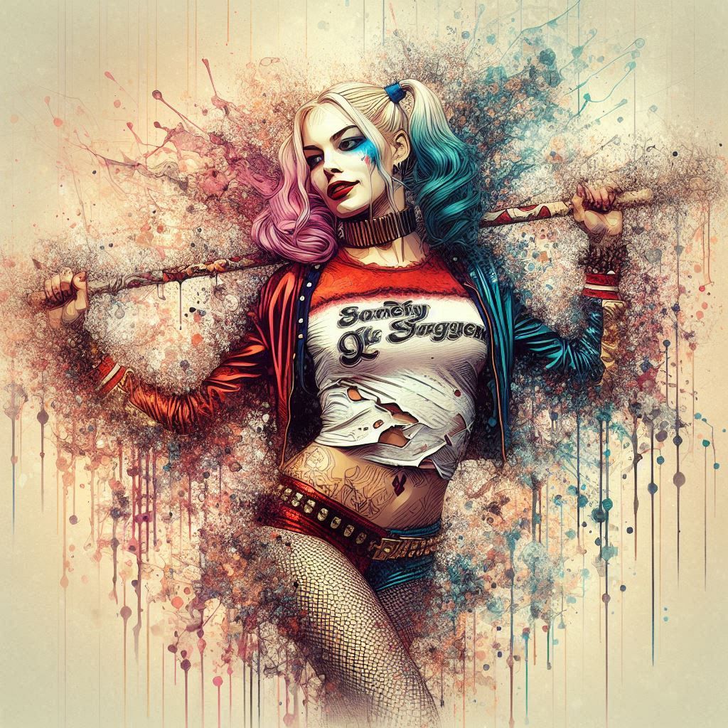 double exposure beautiful fantasy DALL-E 3 portrait landscap...