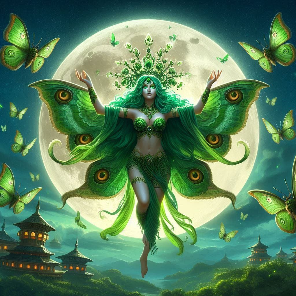 Luner Moth Goddess