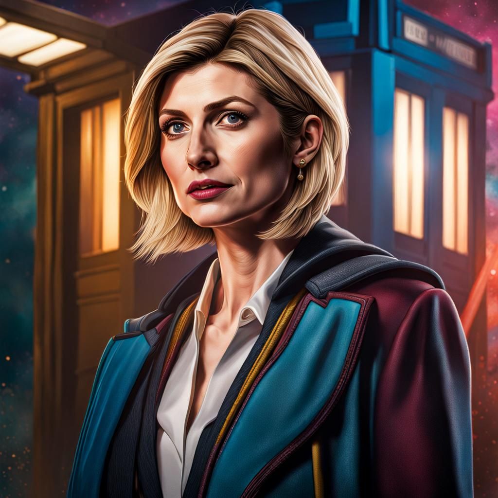 Jodie Whittaker, Doctor Who #13 2018-2022 - AI Generated Artwork ...