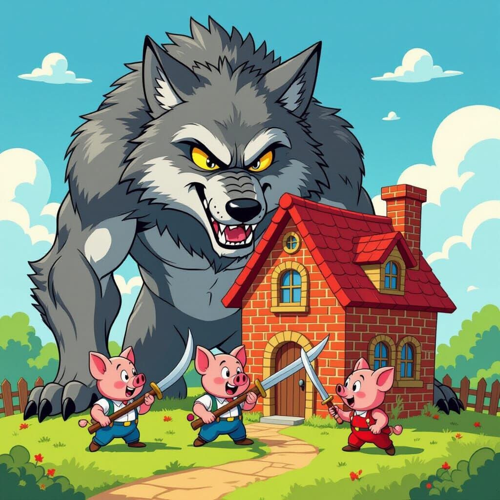 3 Little Pigs (Armed)