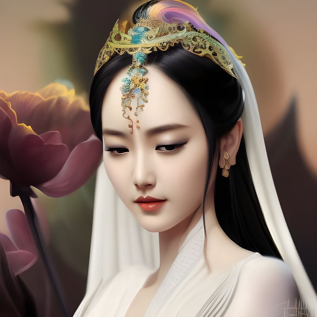 chinese beauty - AI Generated Artwork - NightCafe Creator