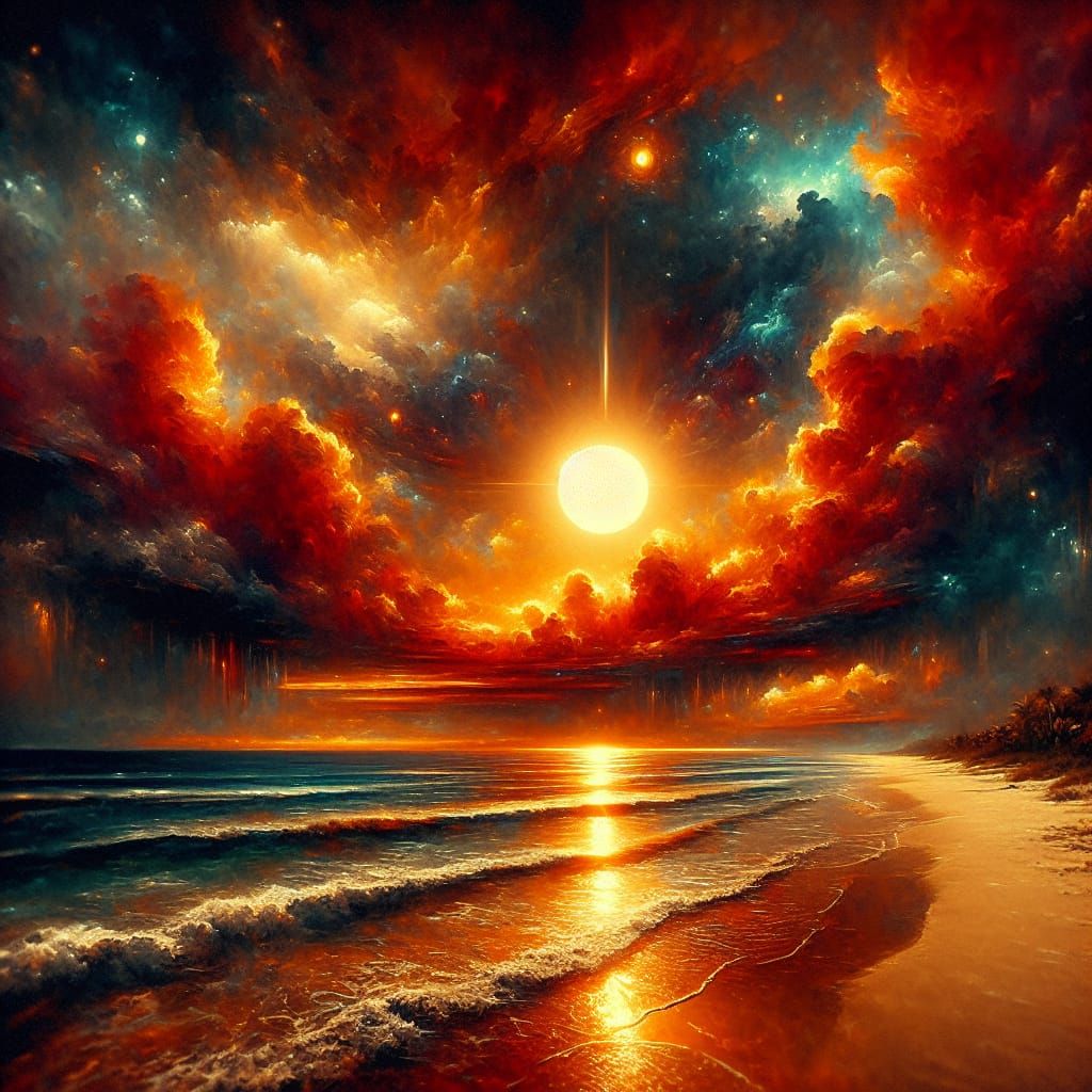 Sunset Beach  by @James Serpha