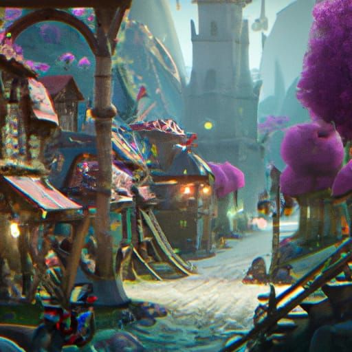 Little fairy town