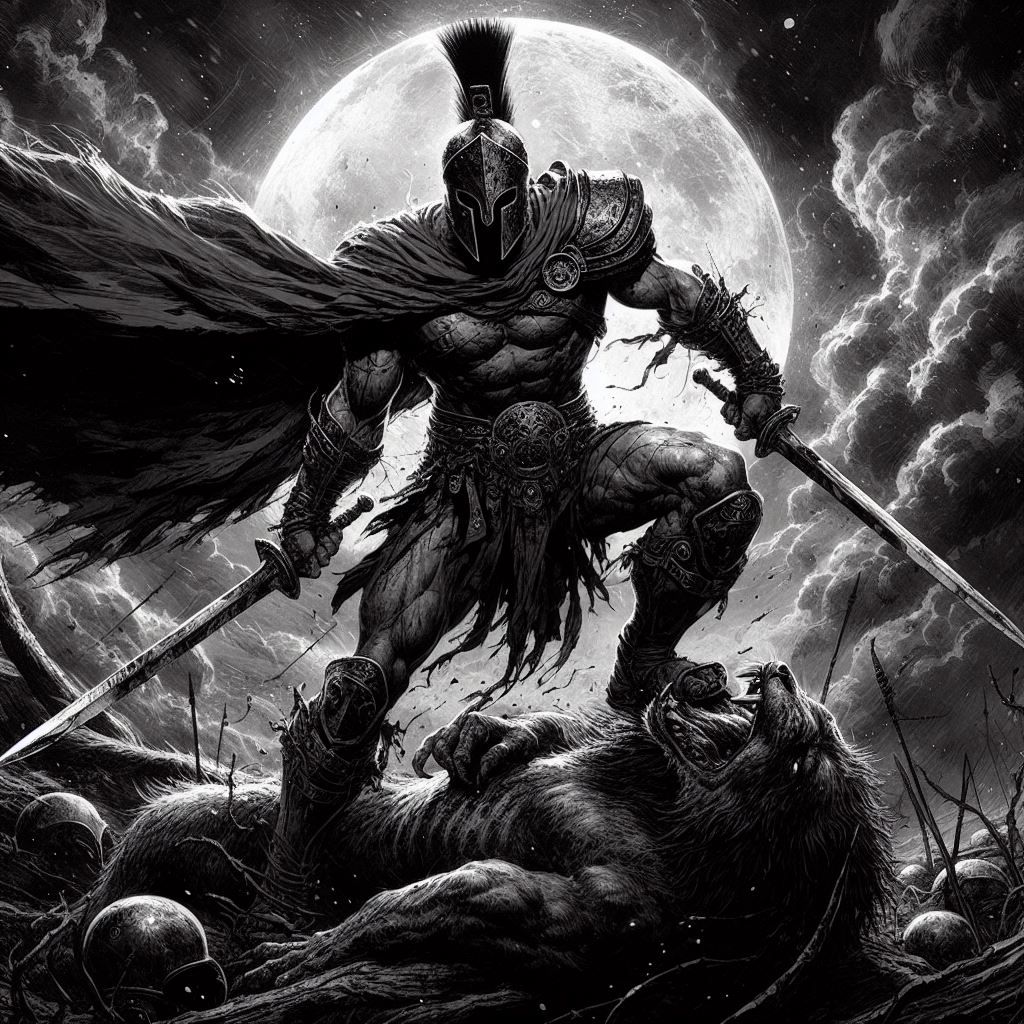 The First Spartan Defeats the Manticore