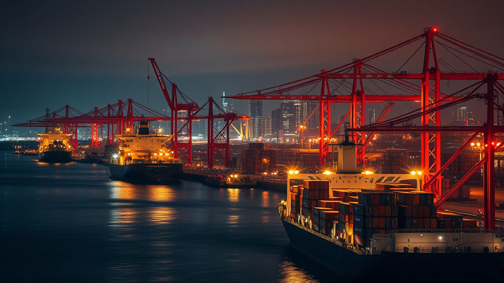 Rotterdam harbor 24/7