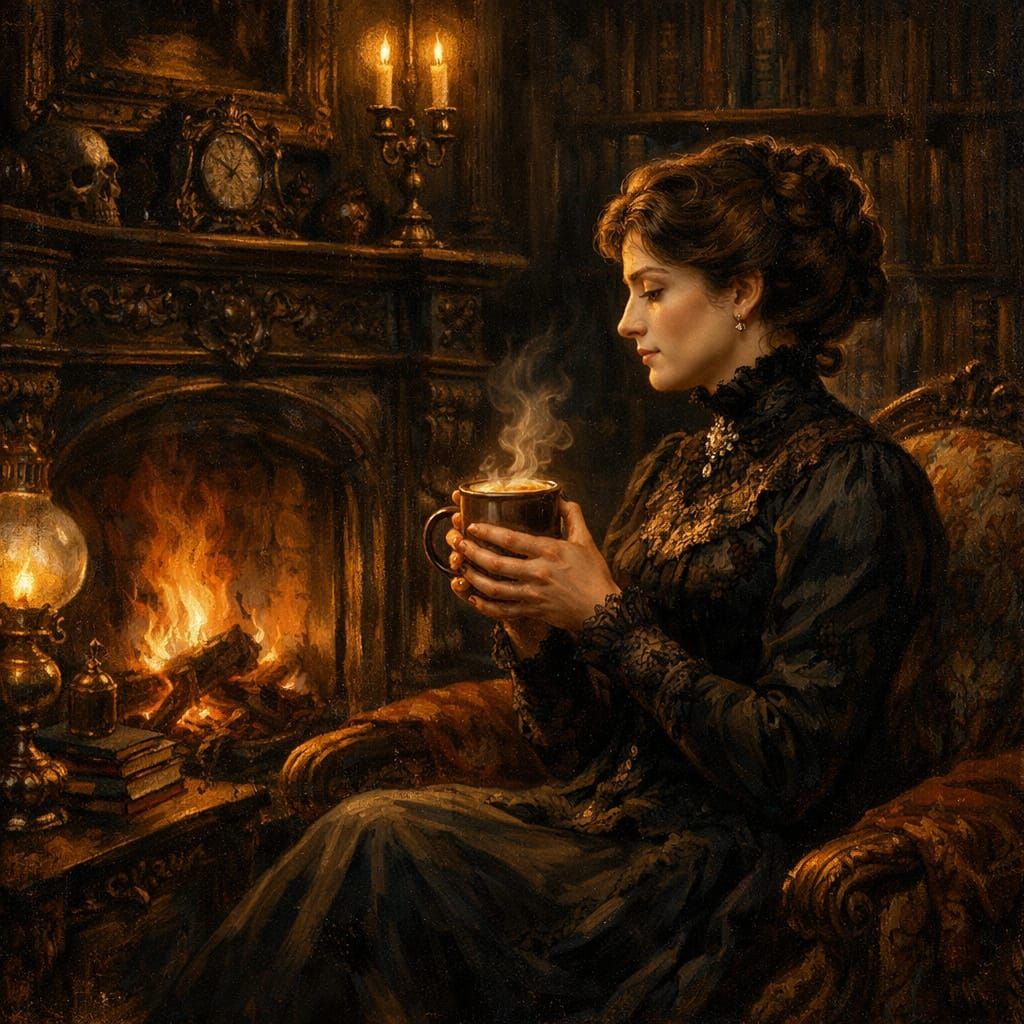 Evening Drink  by @Ravenscar