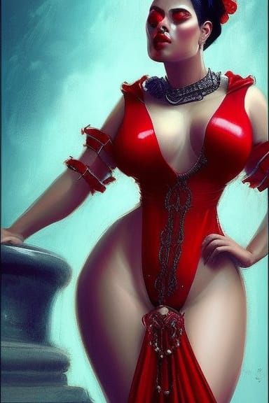 Lady in Red V