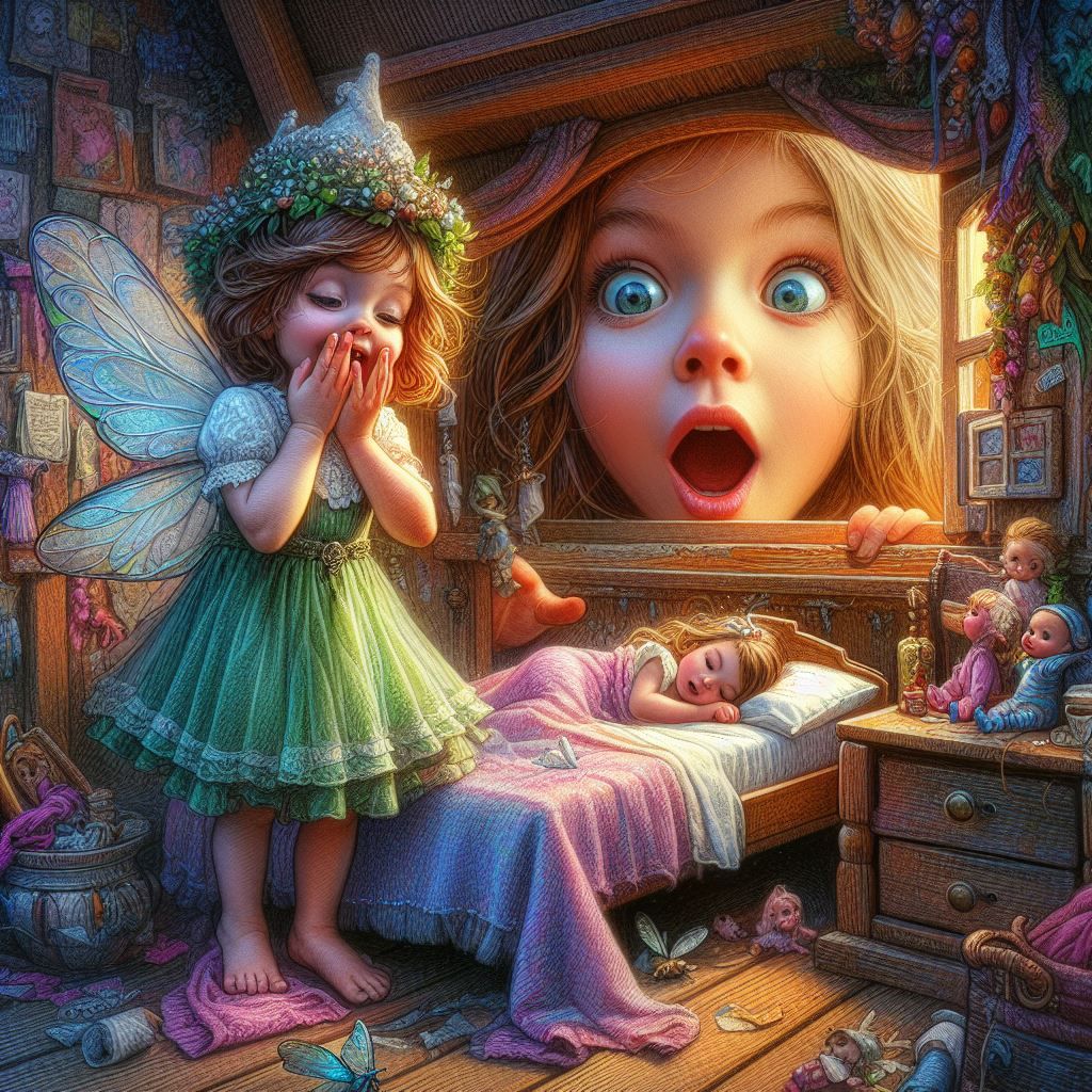 THERE ARE FAIRIES LIVING IN MY DOLLHOUSE