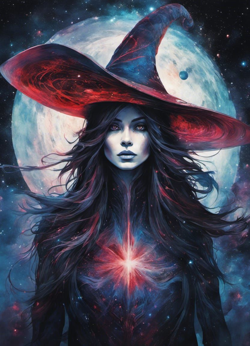 The Deep Space Witch  by @Keeg