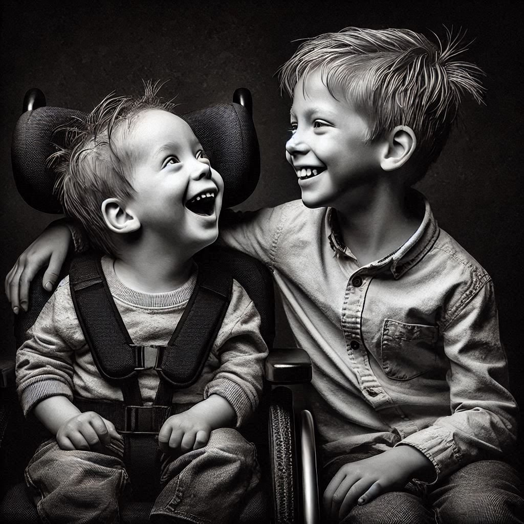 Friendship stronger than handicaps.