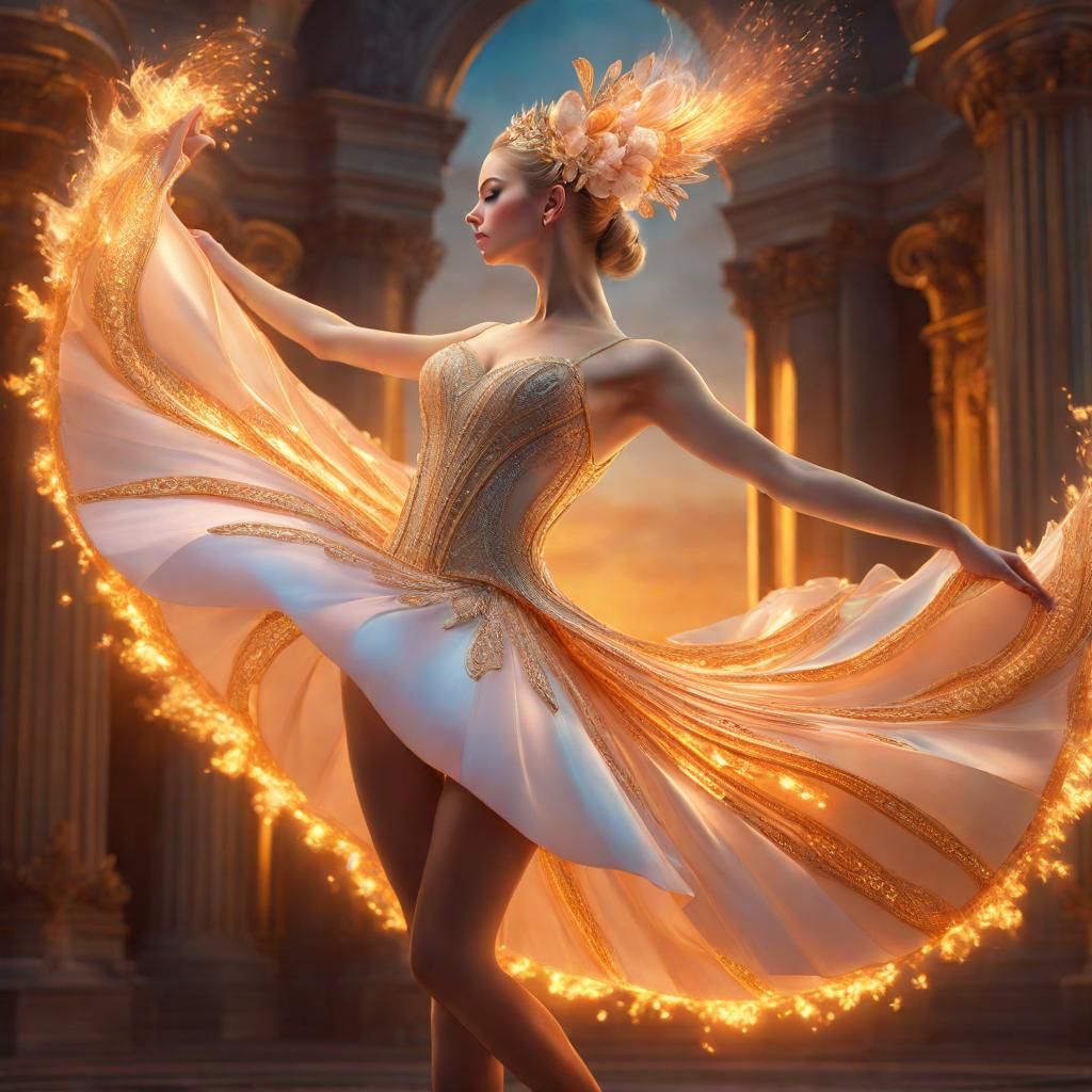 Fire Ballerina  by @CTucker