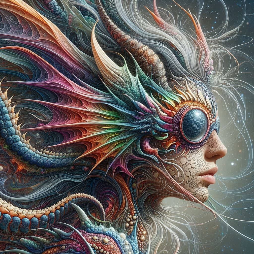 Dragon-Wing-Ear Space Elf....