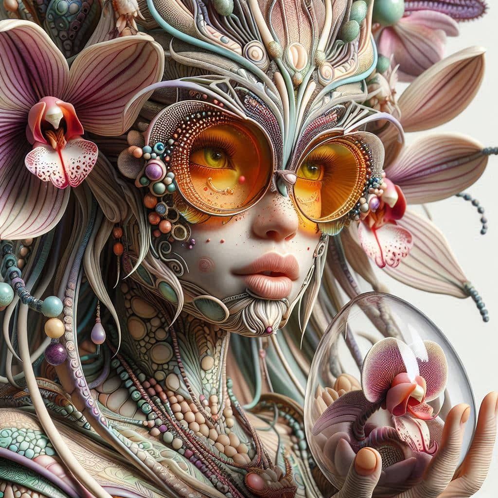 Orchid Goggle Space Elf....
