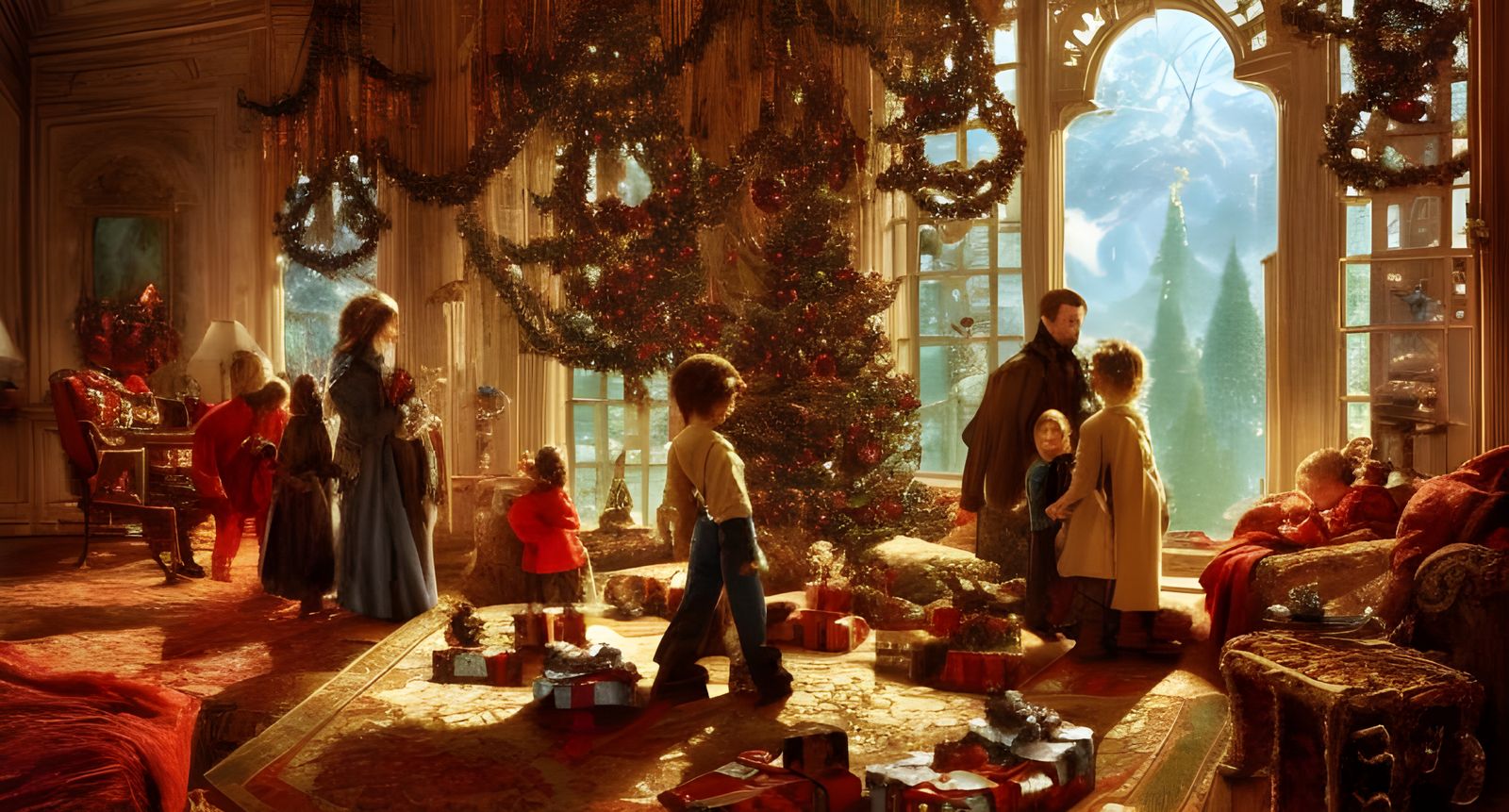 All I Want For Christmas Is My Whole Family  by @Mordierleft 