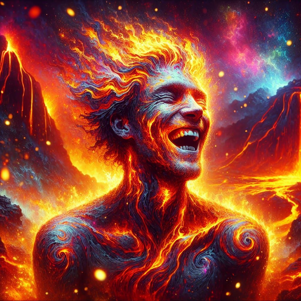 Fire Shaman - AI Generated Artwork - NightCafe Creator