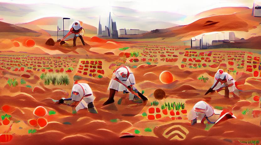 Slaving away on the fields of Mars