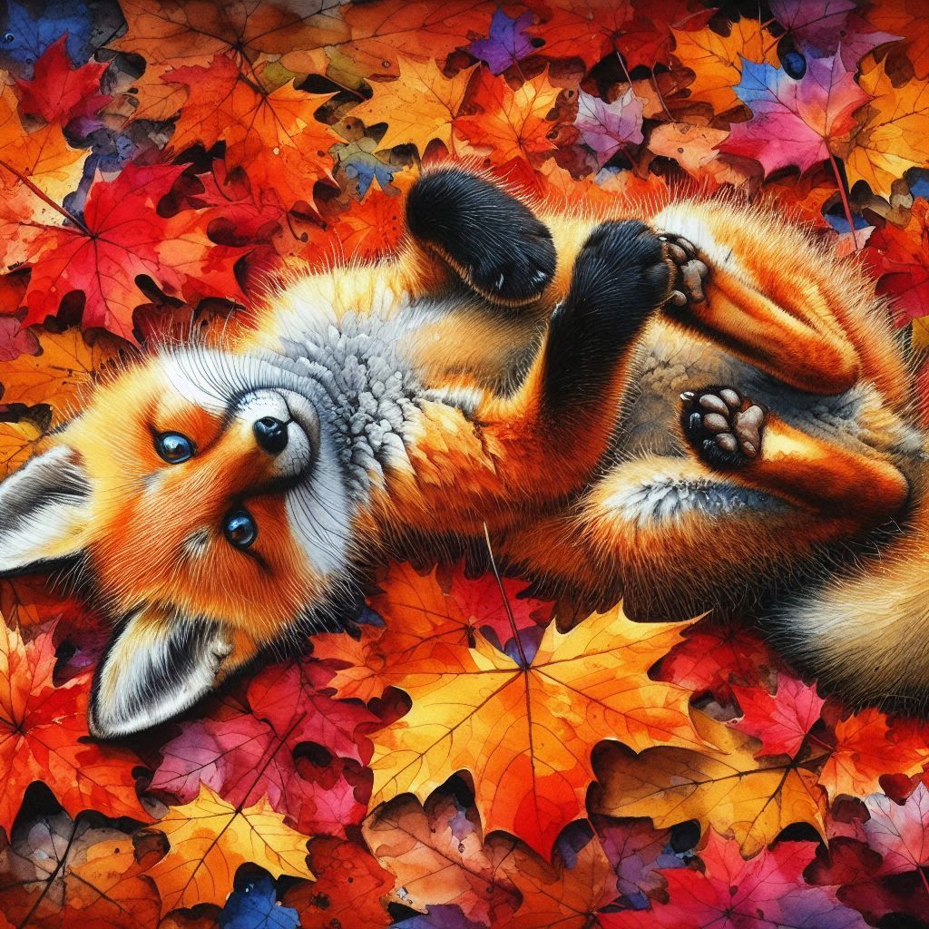 "Relaxed Fox"