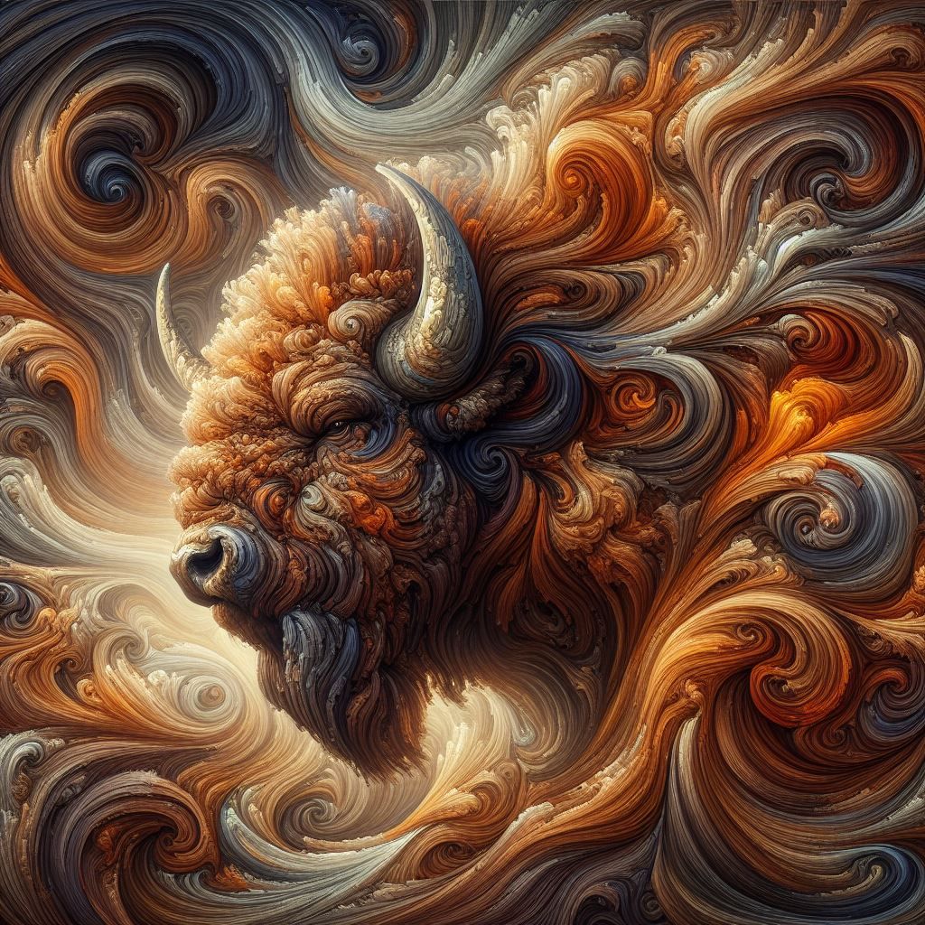 Beauty of a Bison