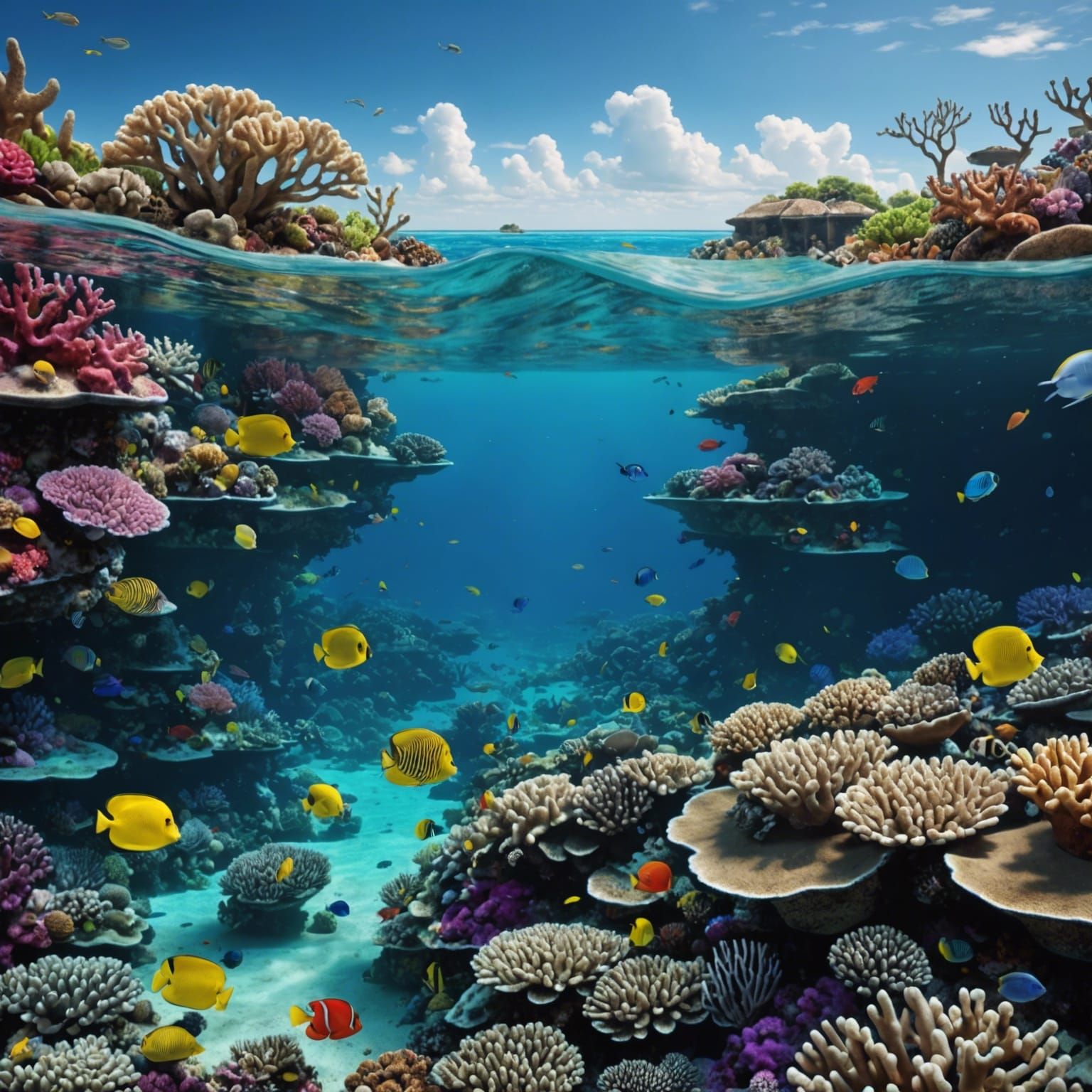  Barrier Reef  by @Fuchsia23