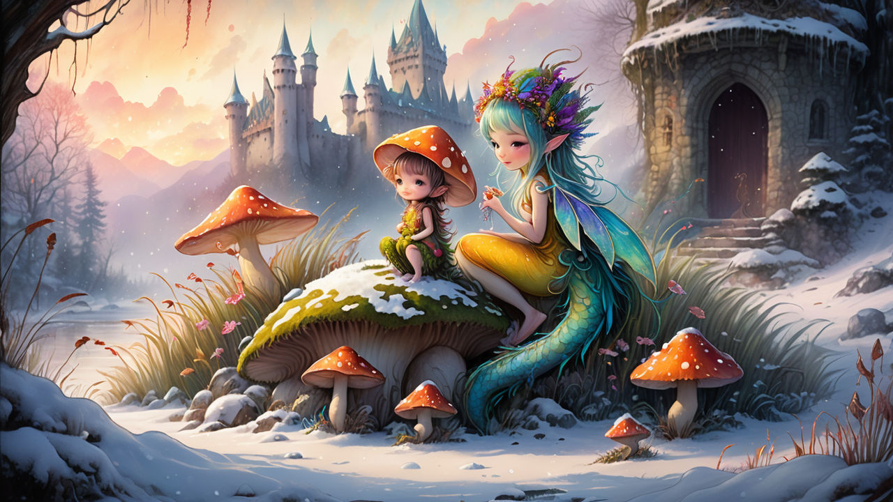 Mina the Fairy and friends