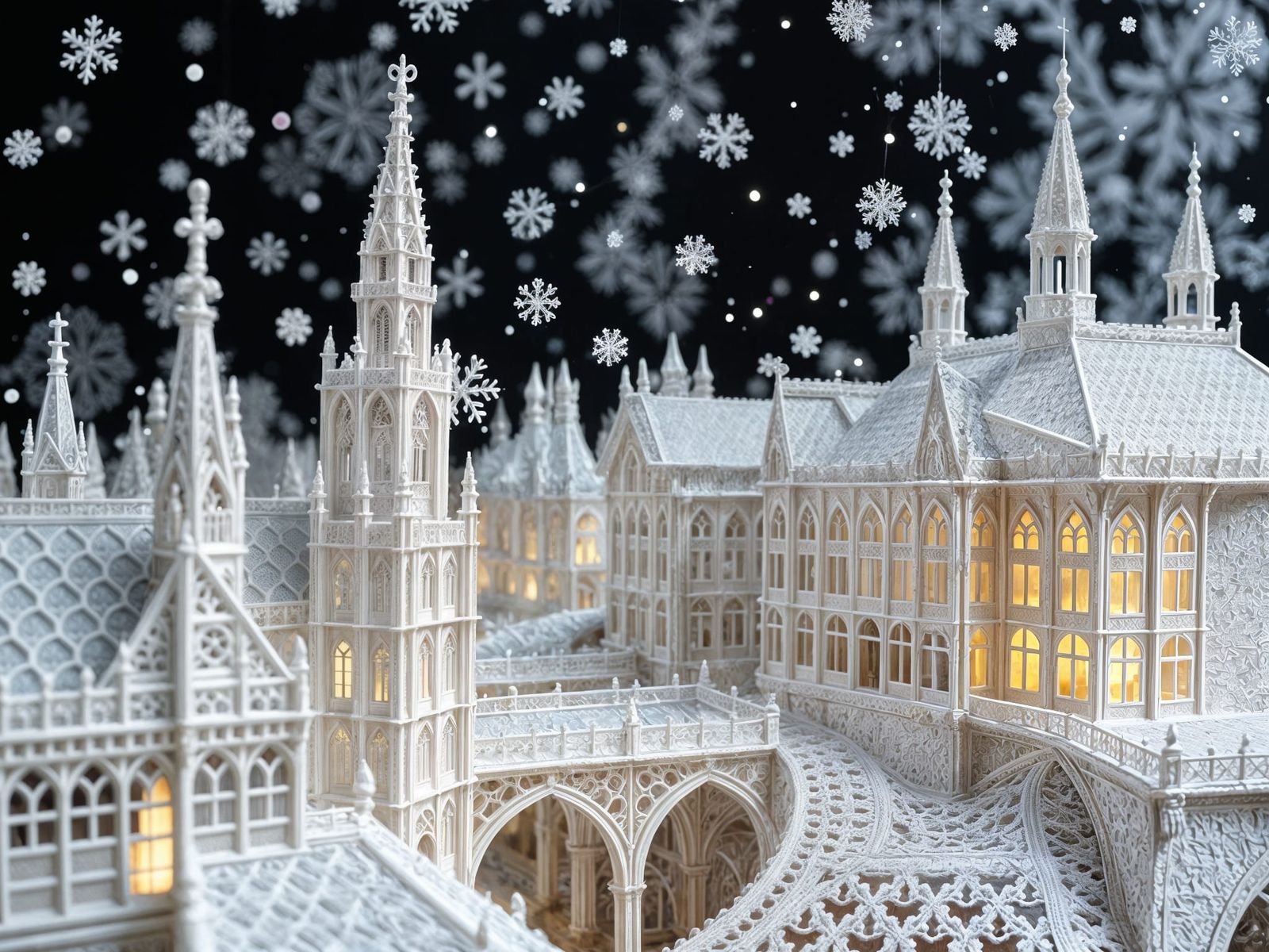 City of lace  by @Staircase Flash