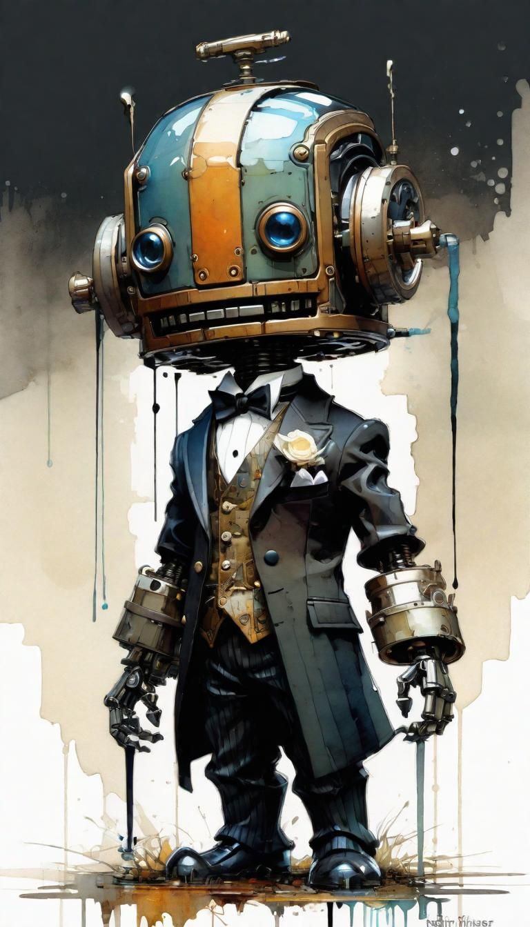 Butler Bot  by @Jimmycostnothin