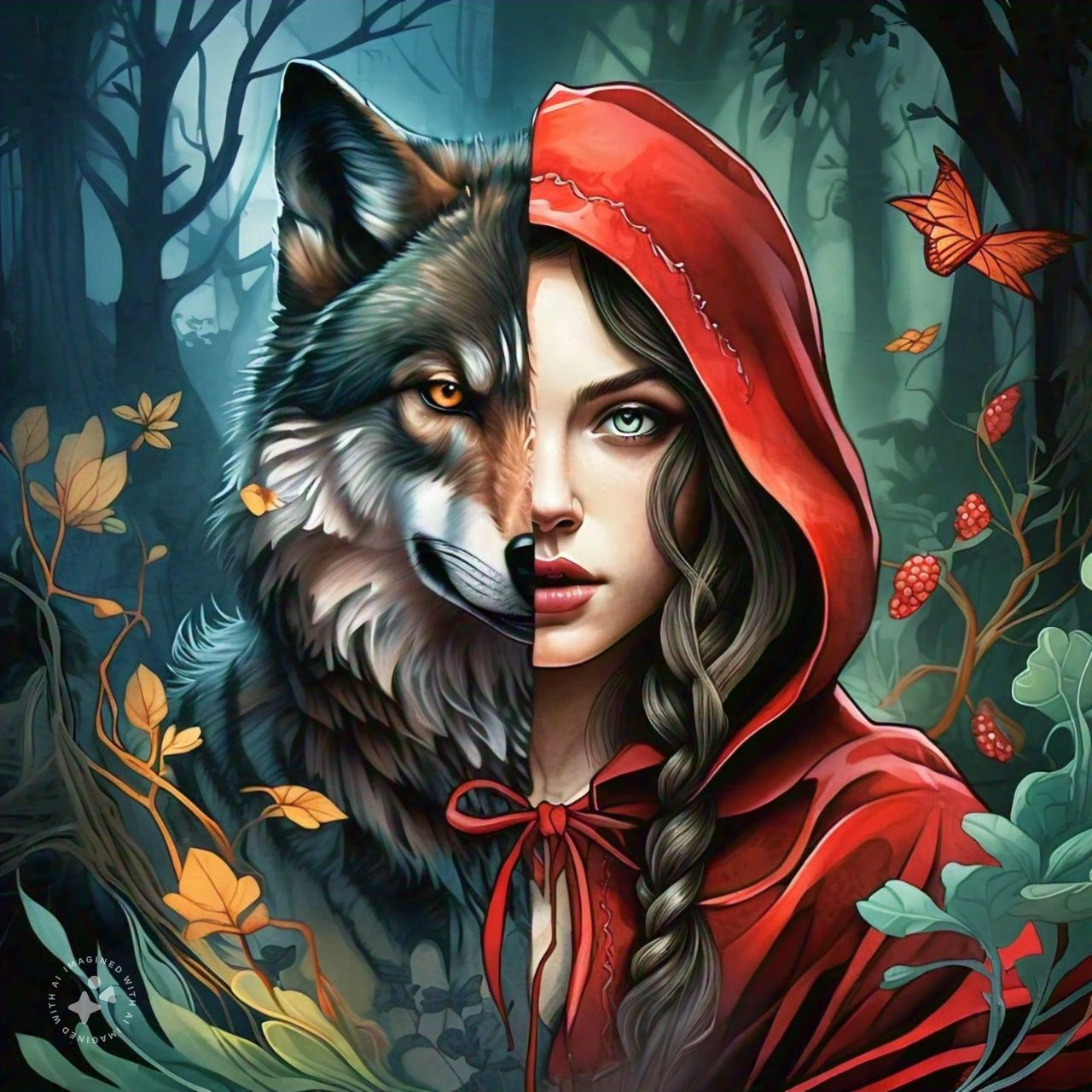 Little Red Riding Hood is the wolf!