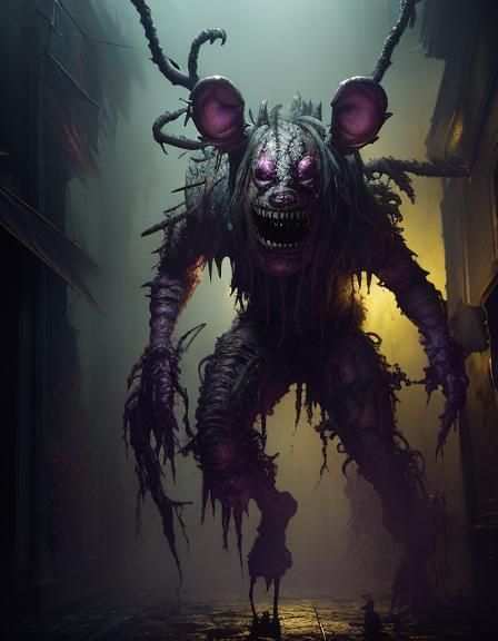 Twisted Nightmare Springtrap (Horror) (Monster) (dark)