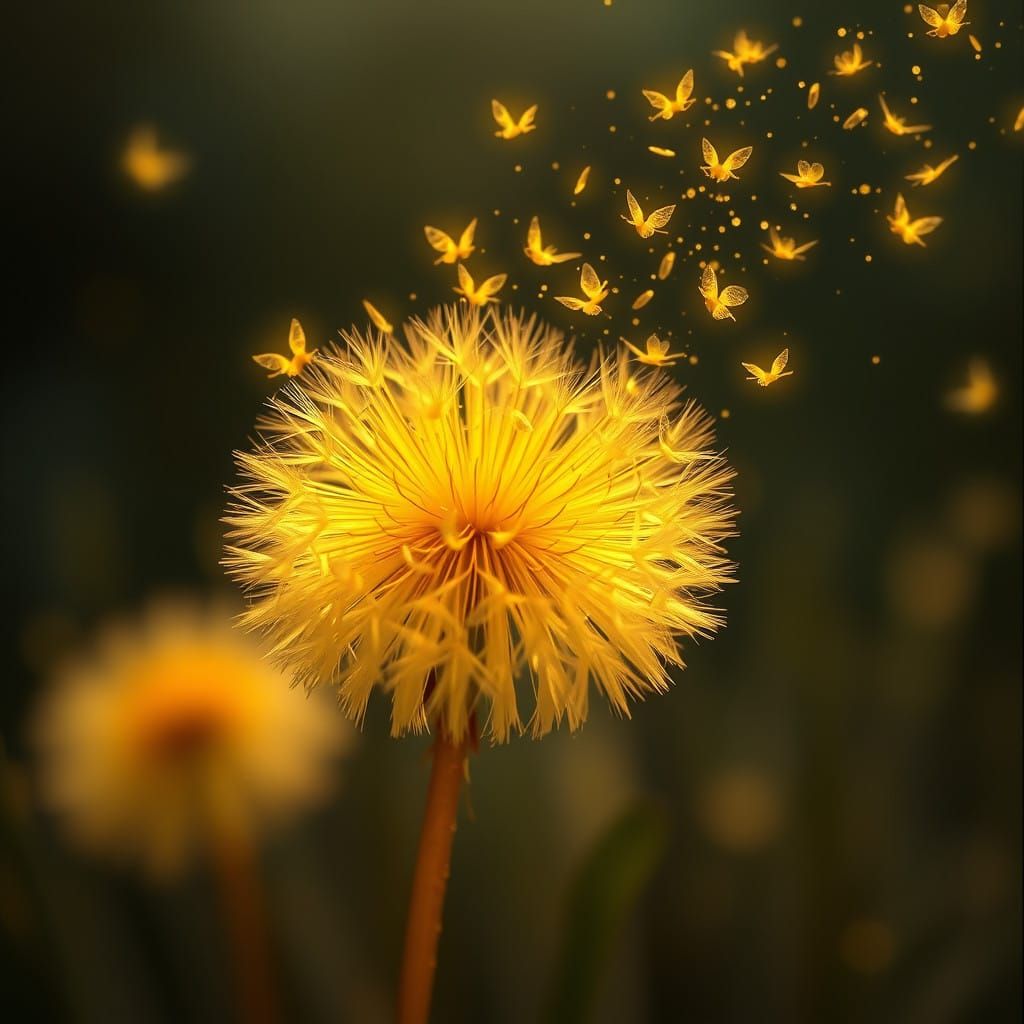 Make a wish and blow; let the wind carry your dreams to the stars...  by @Grace