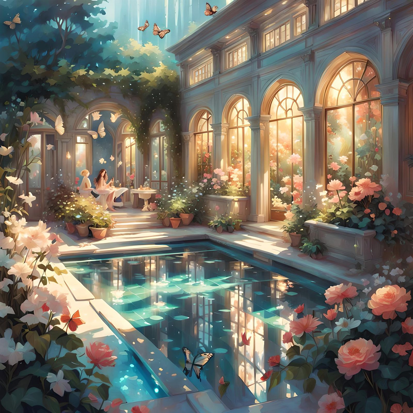 Fairies Pool  by @Shelly