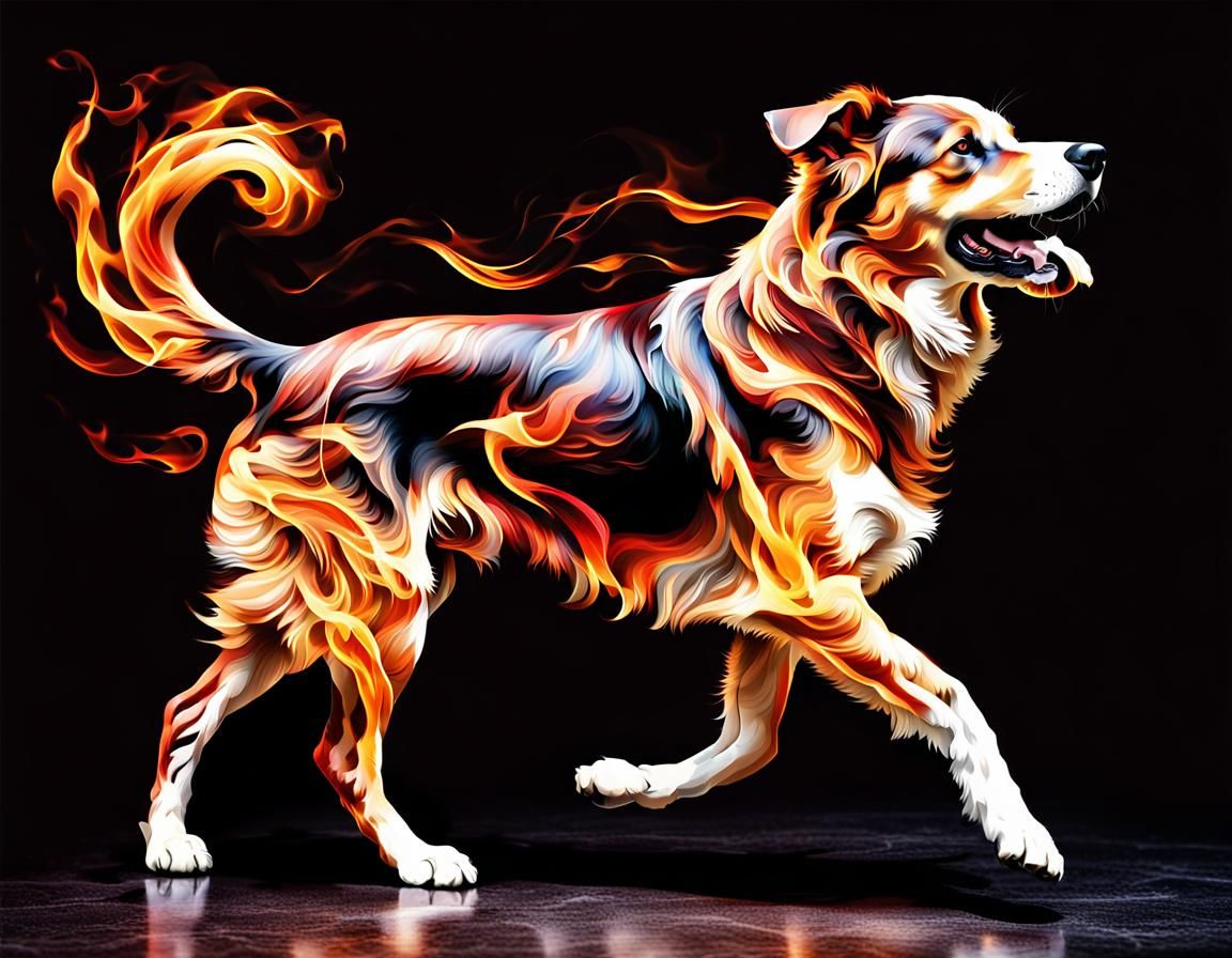 Fire dog 6