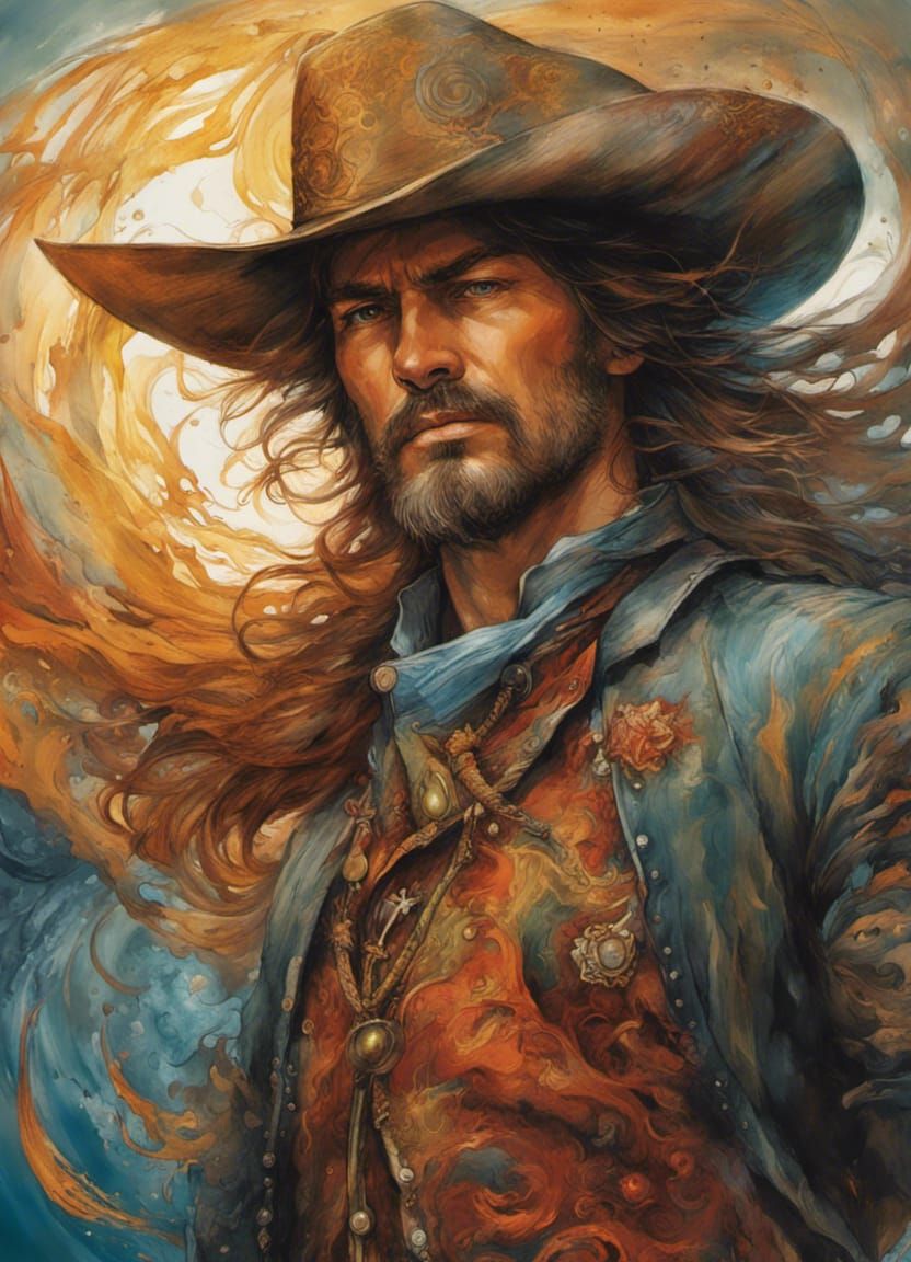 El Vaquero AI Generated Artwork NightCafe Creator