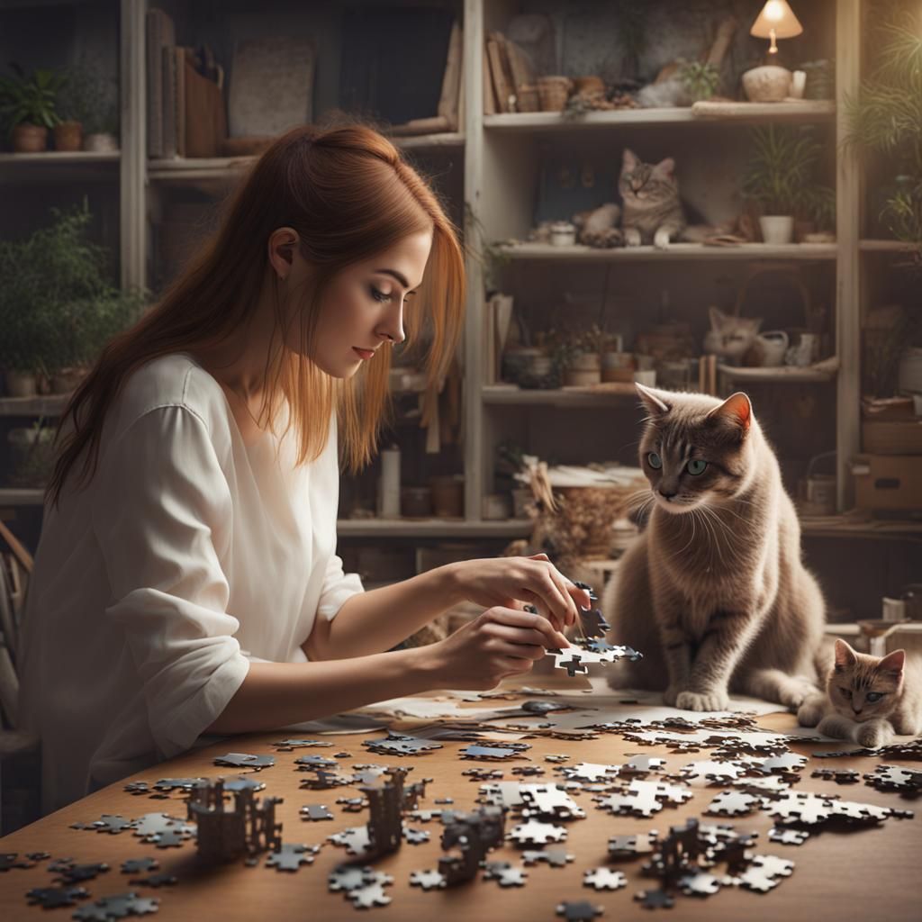 But it looks so fun! We want to help! (And maybe chew a few?)  by @RPGCatLover