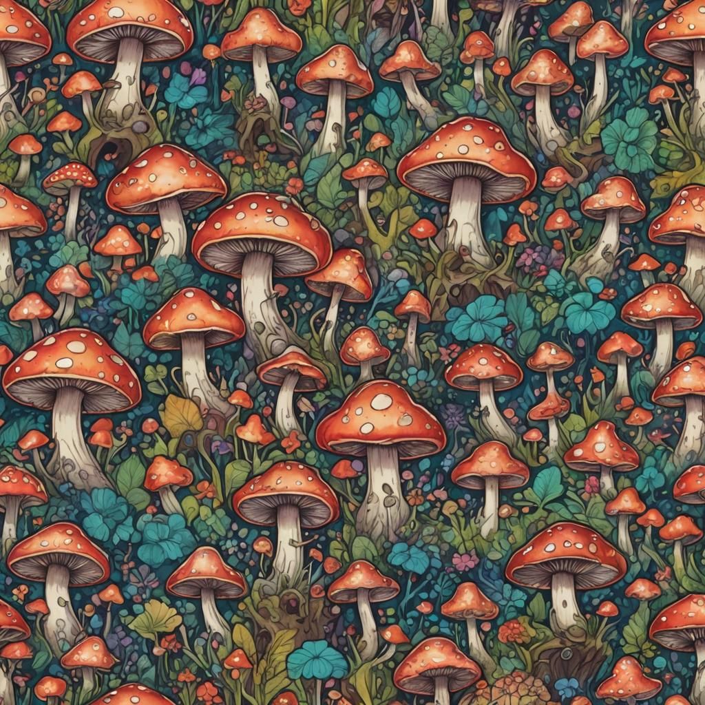 mushrooms and mushrooms...