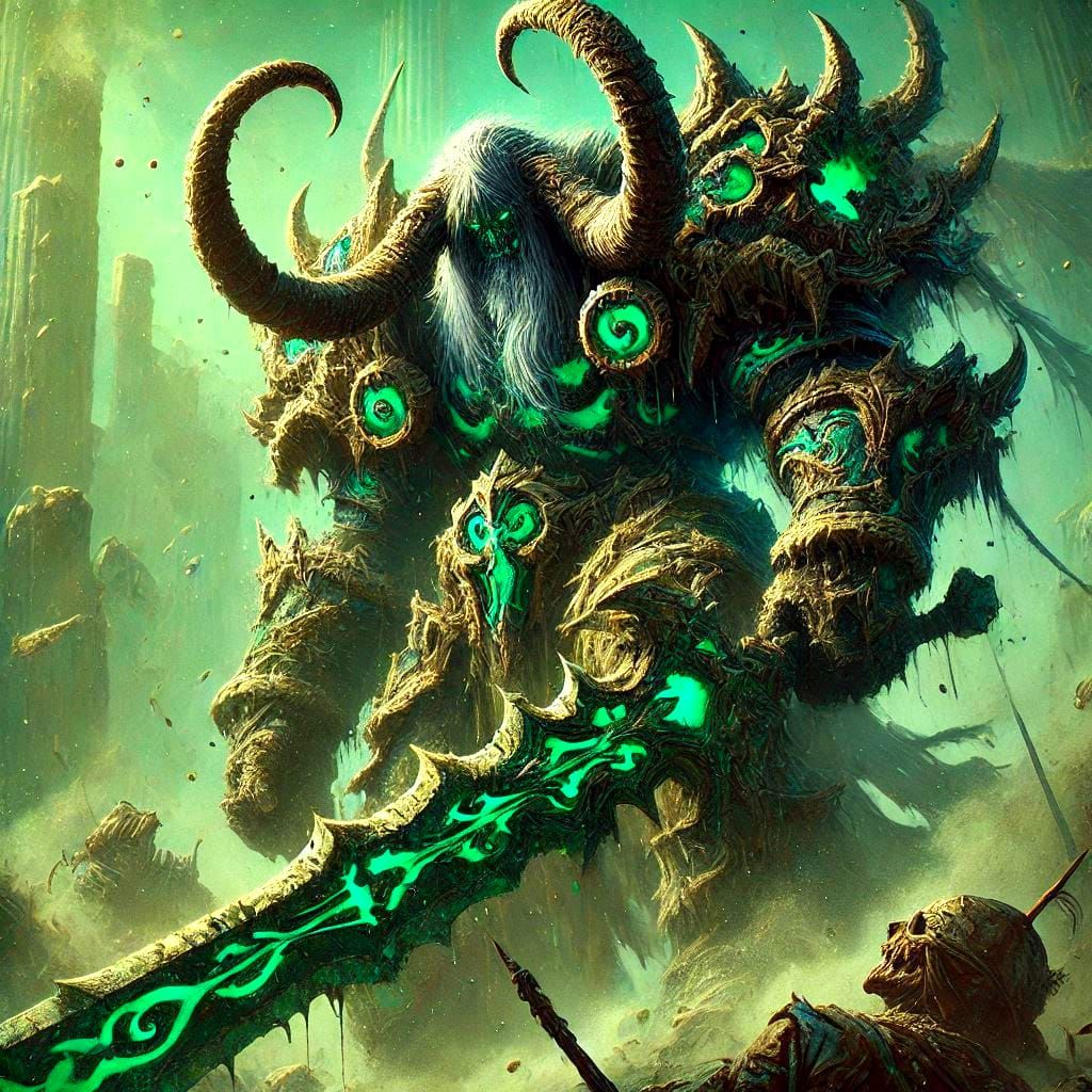 My Dark Fantasy Black Temple Guardian