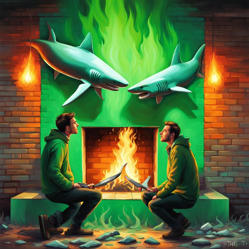 Danger at the fireplace