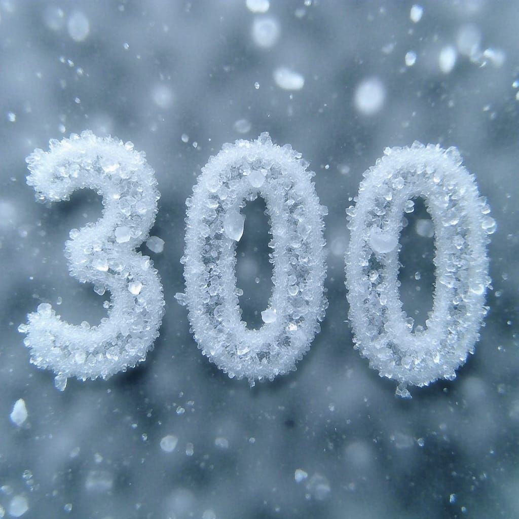 300s Followers. Thank you very much 🤗✨🪄