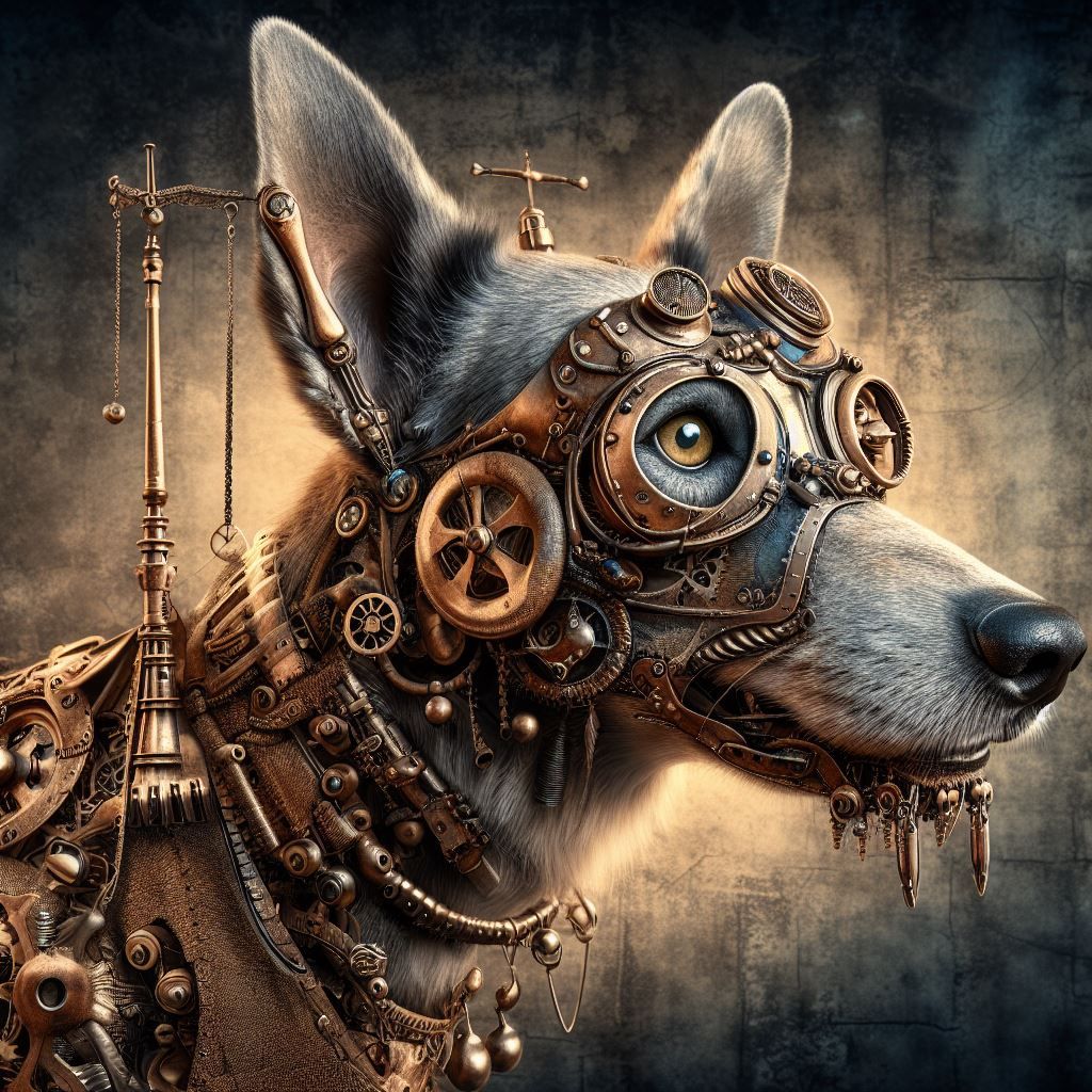 Steampunk Dog