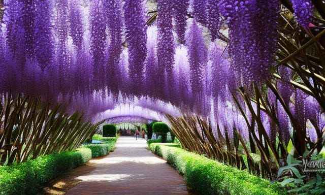 Springtime Wisteria
